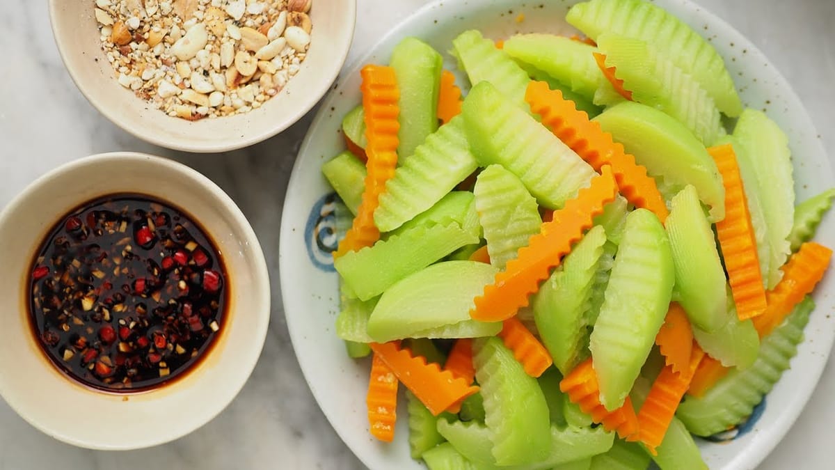 Su Su Luộc: Thanh Mát Một Món Ăn Chay Đơn Giản Mà Hồn Nhiên