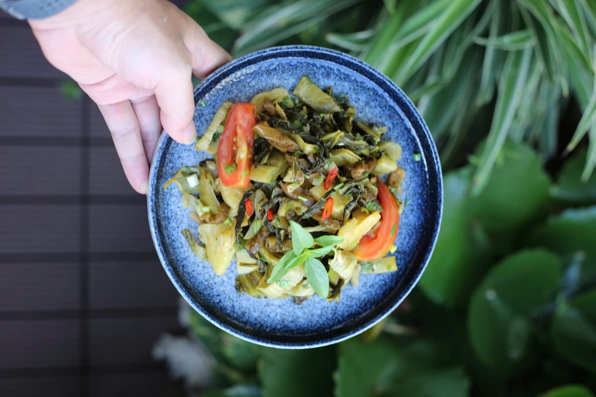 Dưa Chua Xào Tảo Xoắn Chi Lê Chay: Công Thức Siêu Dinh Dưỡng, Dễ Làm